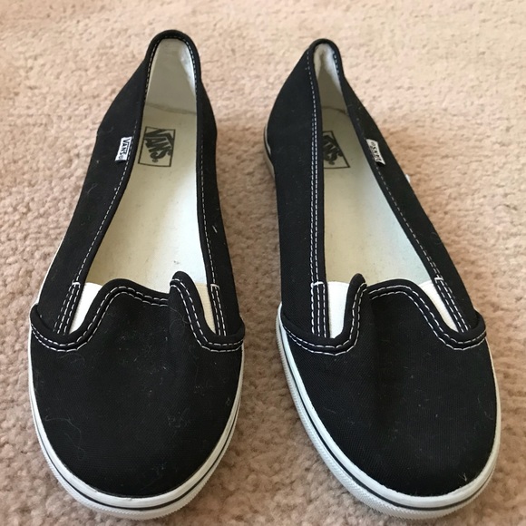 Vans Shoes - Black and white vans